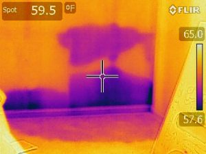 Thermography pics of basement