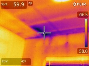 Interior Infrared inspection